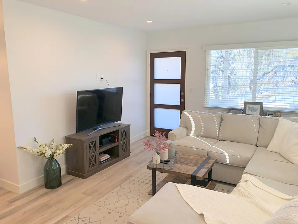 Living Room and Front Entrance