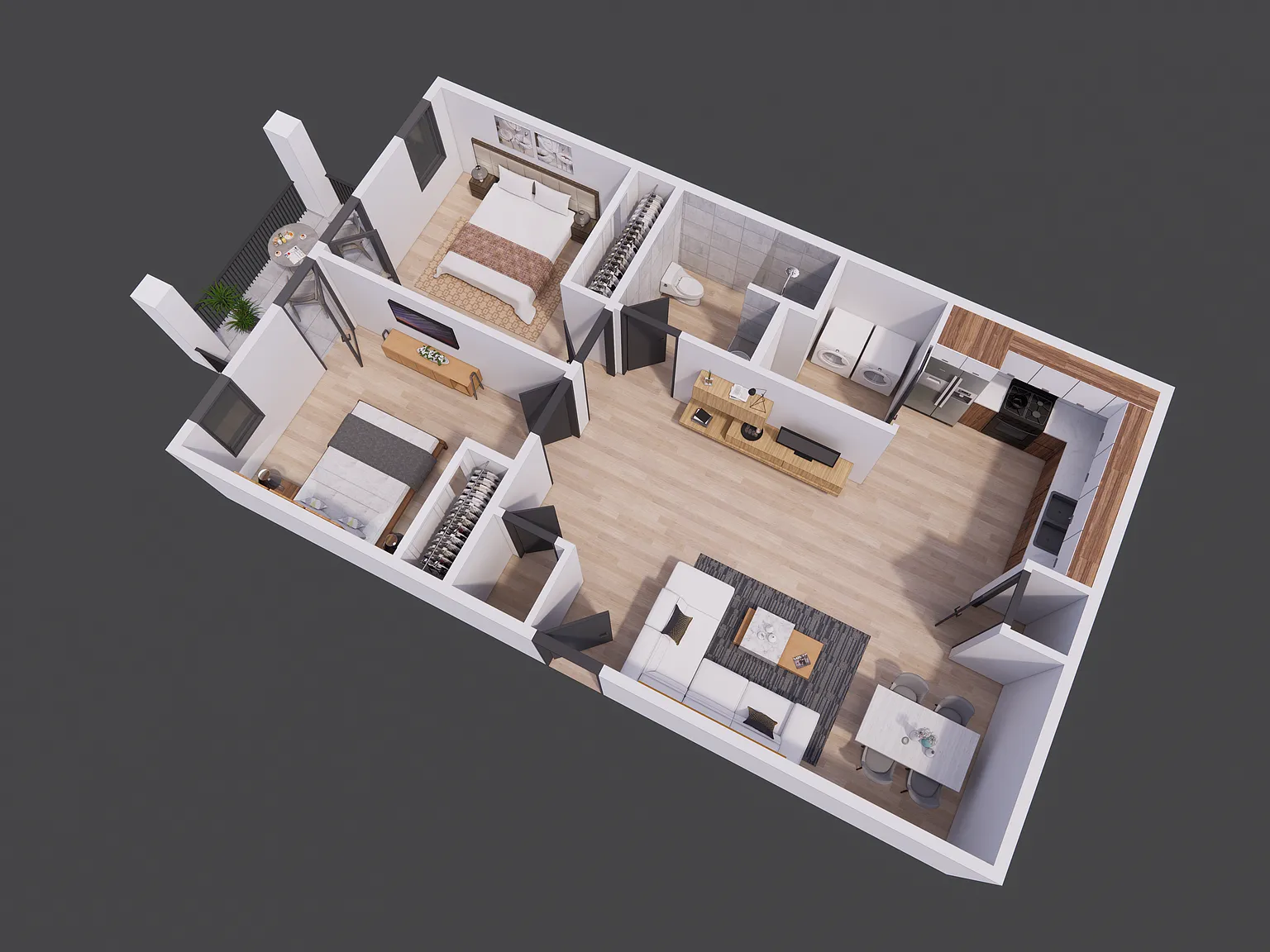 2 bed, 905 sqft, $1,395 — Photo 3