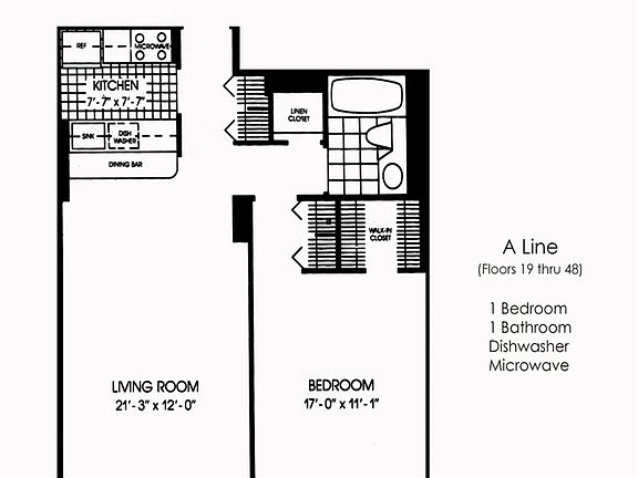 2nd image of 145 W 67th St APT 12A