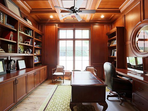 PANELED LIBRARY
