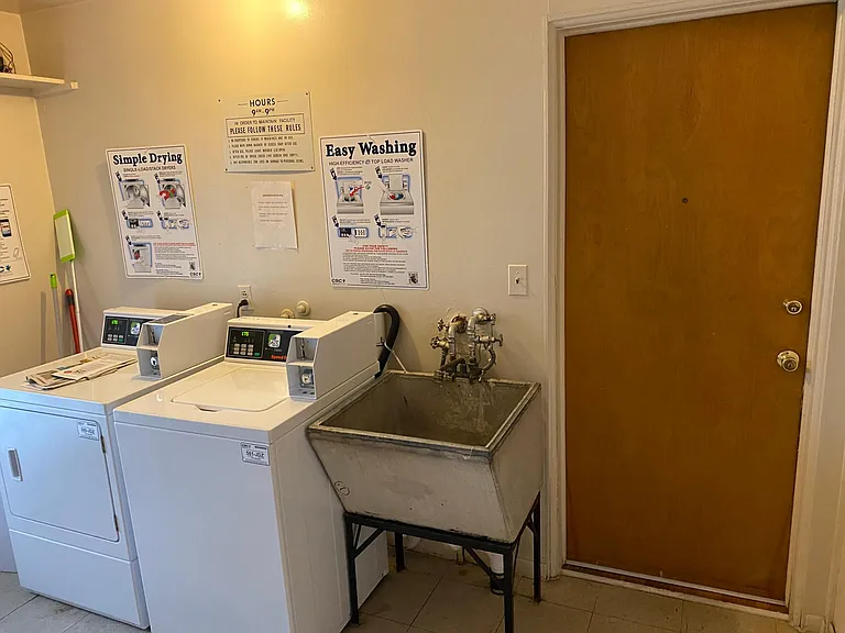 Common area Main Floor Shared Laundry between 4 units