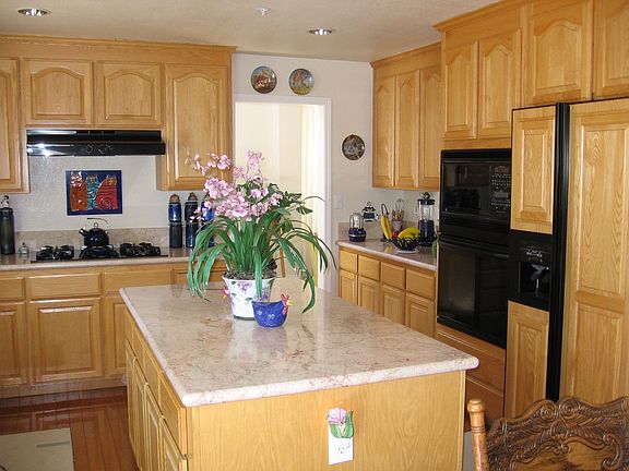Marble countertops and upgraded appliances