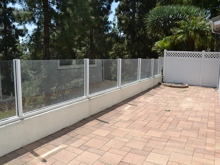 patio with view