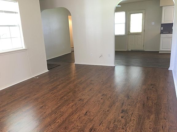 Another view of the living room looking into the dining room