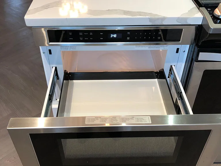 Microwave drawer