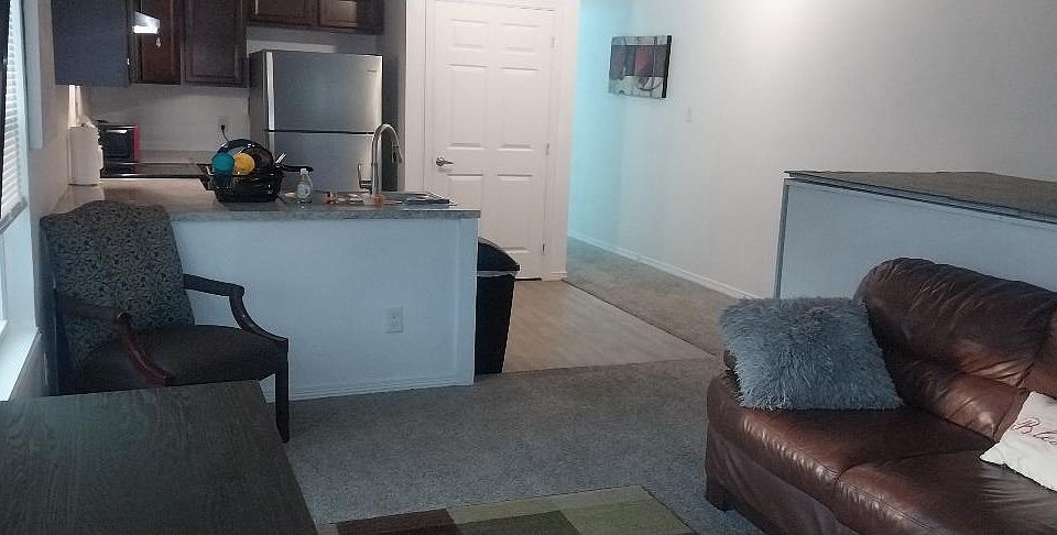 Shared living room/kitchen