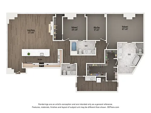 Floor plan PH2