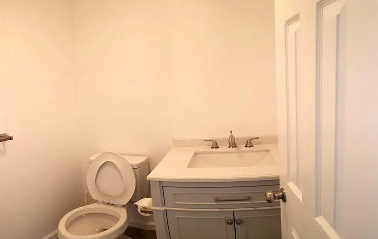 1st floor half bath