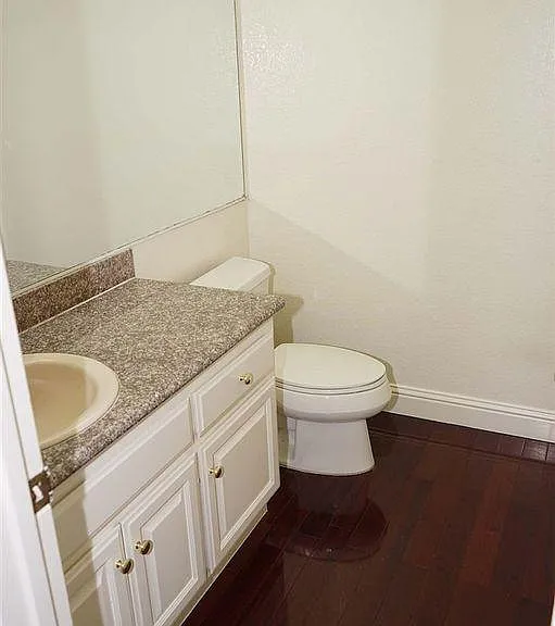 Half bath on the main floor