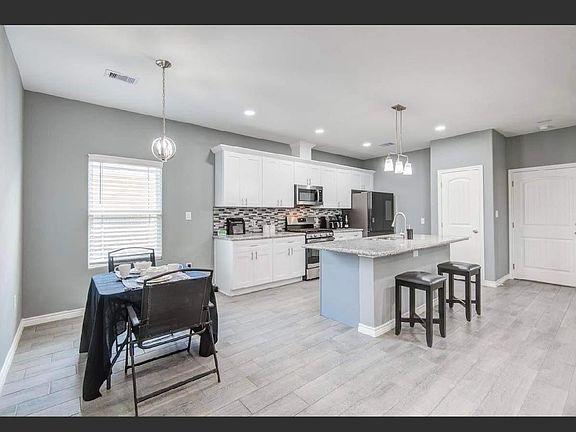 Kitchen and dining area.