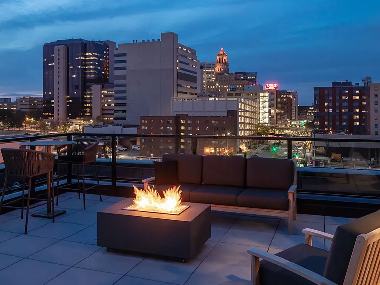 Rooftop Patio & Fire Pit
