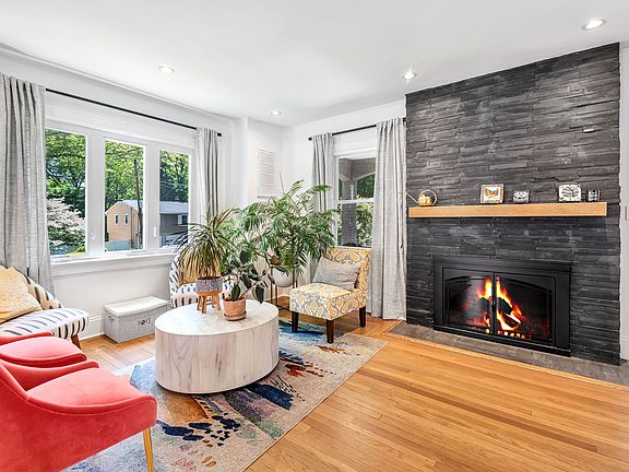 Wood Burning Fireplace