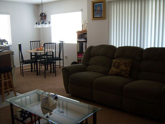 Extra large living room and dining room.