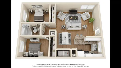 Floor plan The King Palm