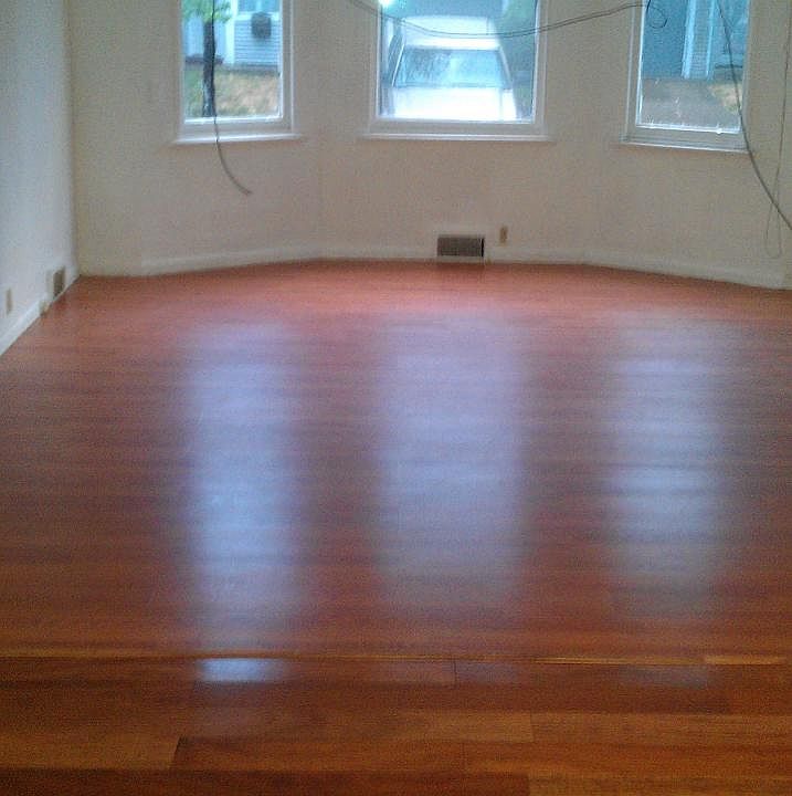 Living room and dinning room