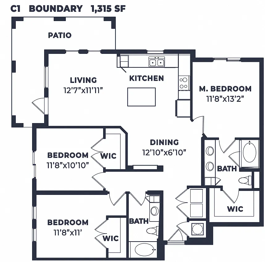 Floor plan The Boundary