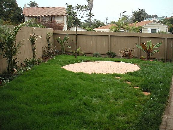 Private Back Yard