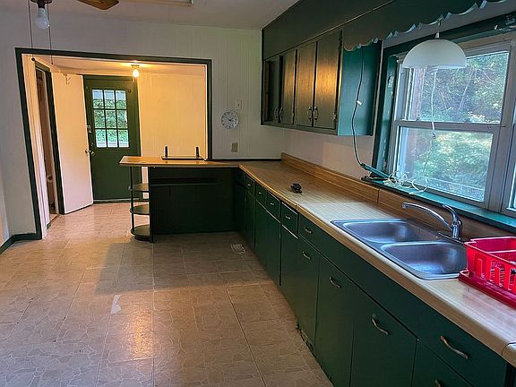 Kitchen and laundry room