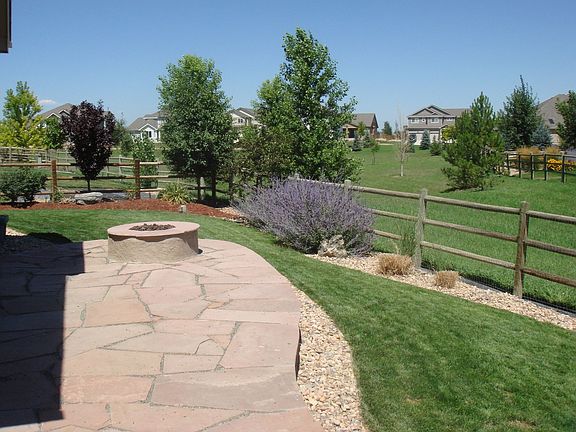Backs to Open Space