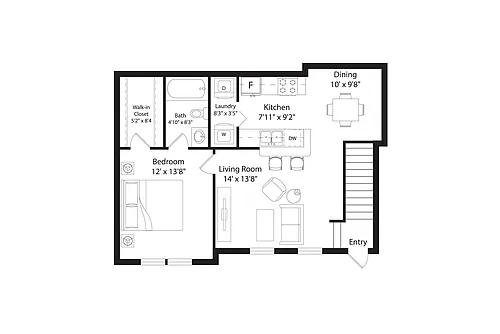 Floor plan A1R