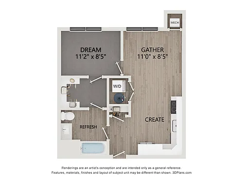 Floor plan C1