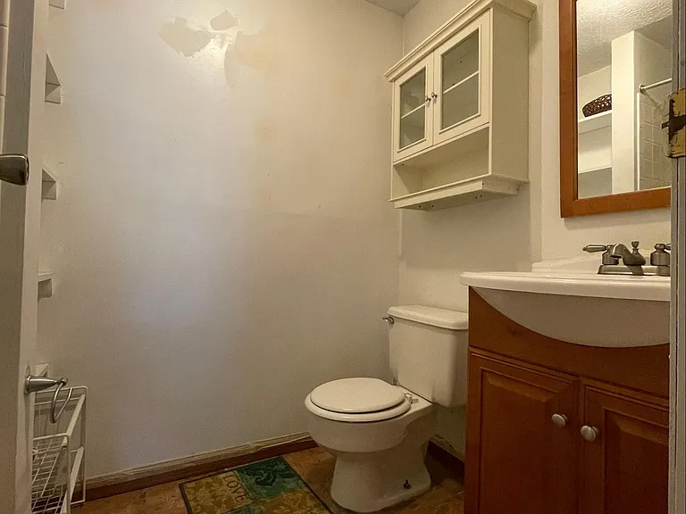 Basement bathroom