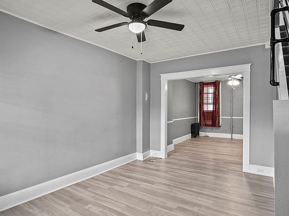 Foyer View to Living / Dining Room
