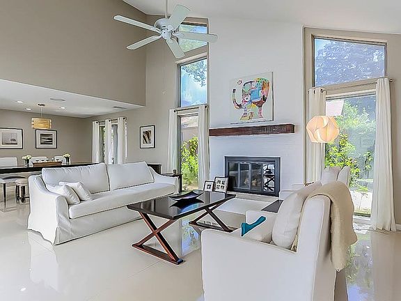Soaring 20 ceilings highlight the stunning Great Room and Dining area.