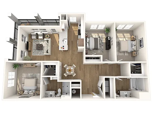 Floor plan C1