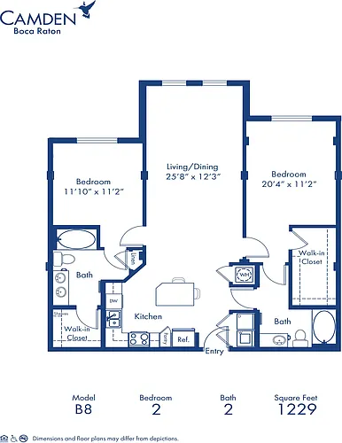 Floor plan B8