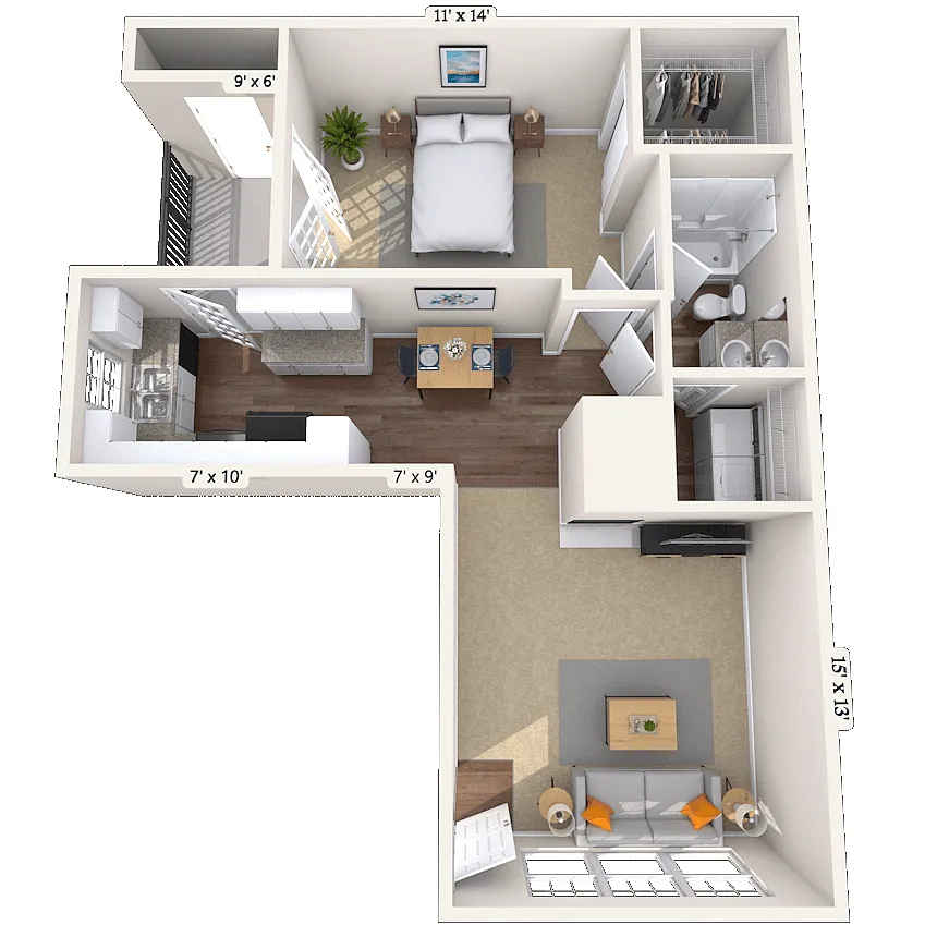 Floor plan Astoria