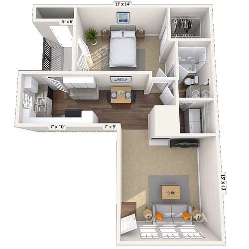 Floor plan Astoria