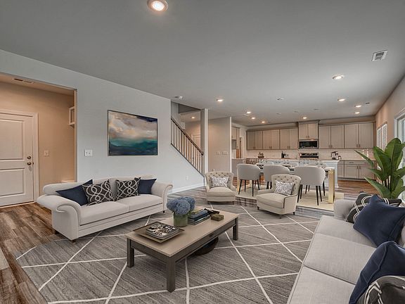 Dakota floorplan as shown at Stoneybrook Station in Charlotte, NC.