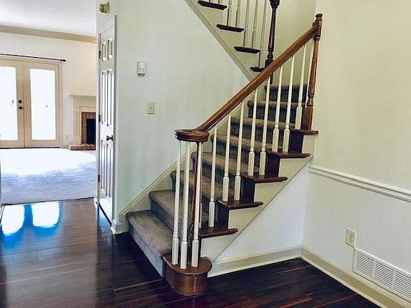 Stairs to second floor