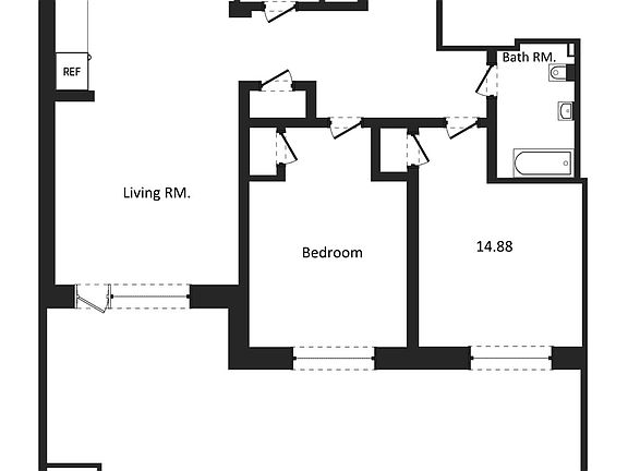 2nd image of 394 E 8th St APT 1A