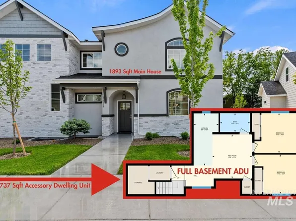 10061 W McMillan 10063 McMillan Adu, Boise, ID 83704