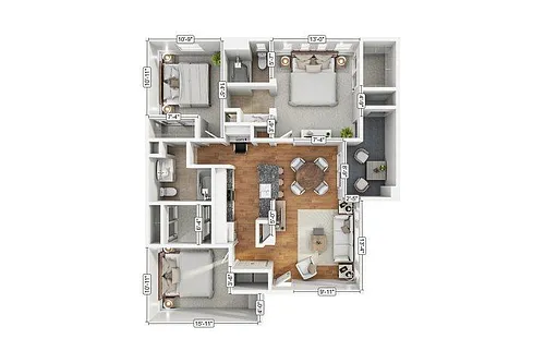 Floor plan 3A2