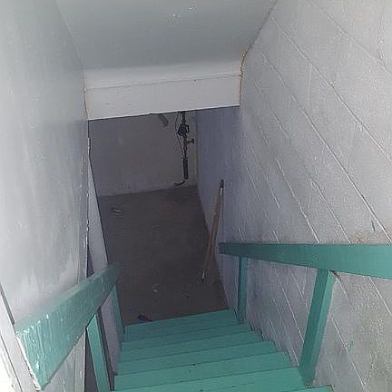 Stairs to basement