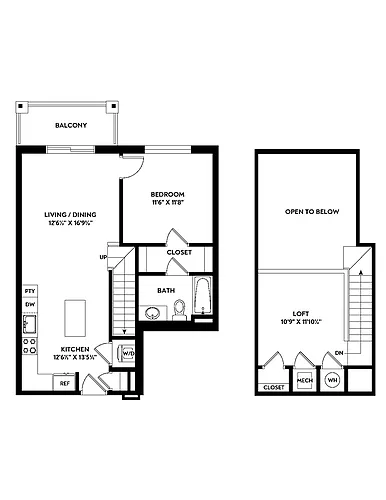 Floor plan A2 Loft