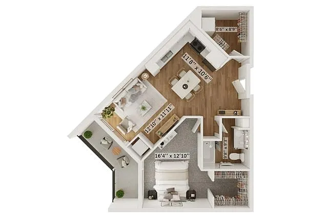 Floor plan Parker C