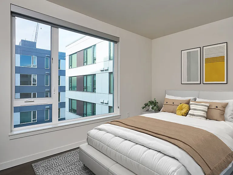Bedroom with Hard Surface Flooring