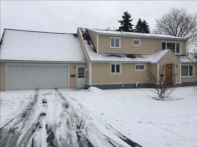 Front of Property, two entrance to upper stairs.
