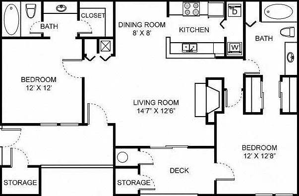 Saw Mill Village Apartments — Photo 47