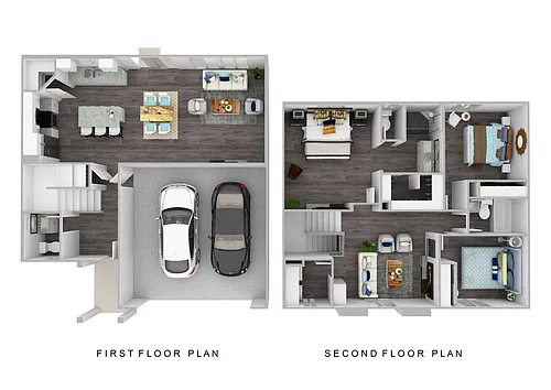 Floor plan 3 Bed 2.5 Bath + Loft