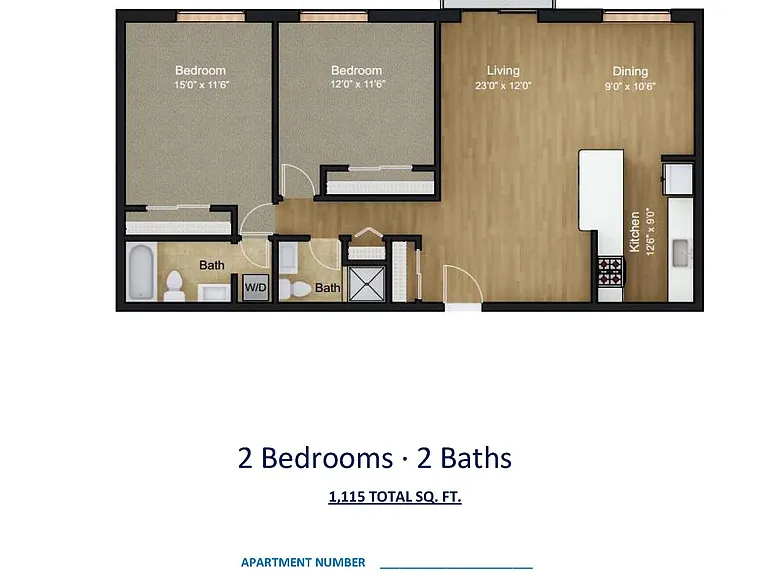 Two Bedroom Two Bathroom Two Bedroom Two Bathroom