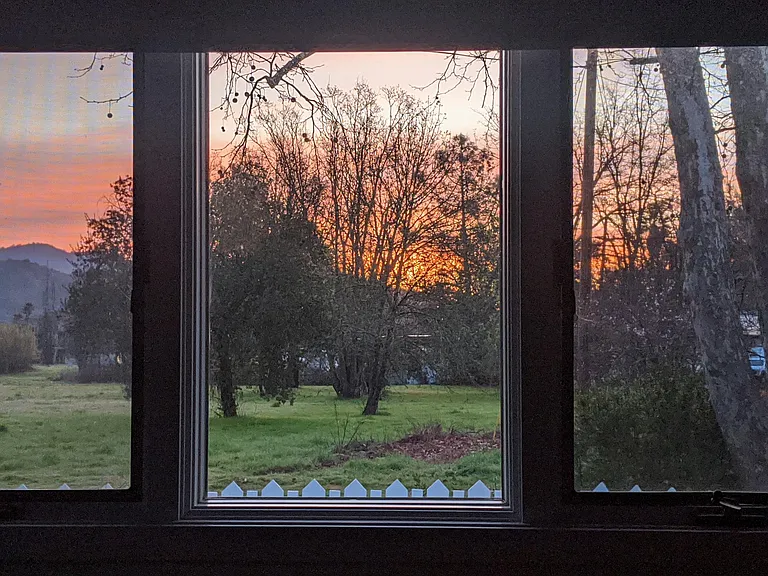 Sunrise from Master Bath