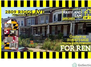 2809 Riggs Ave, Baltimore, MD 21216