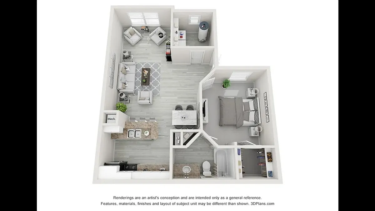 Floor plan The Camden