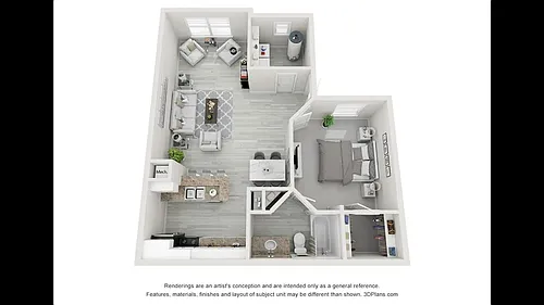 Floor plan The Camden