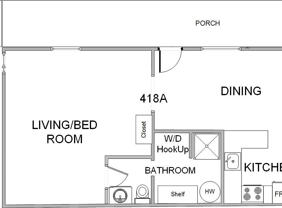 1st image of 418A 1st Ave E #A